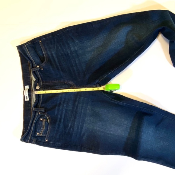 Levi’s 505 Straight Leg Jeans Women’s High Rise Dark Wash W32 L32 - Picture 12 of 12